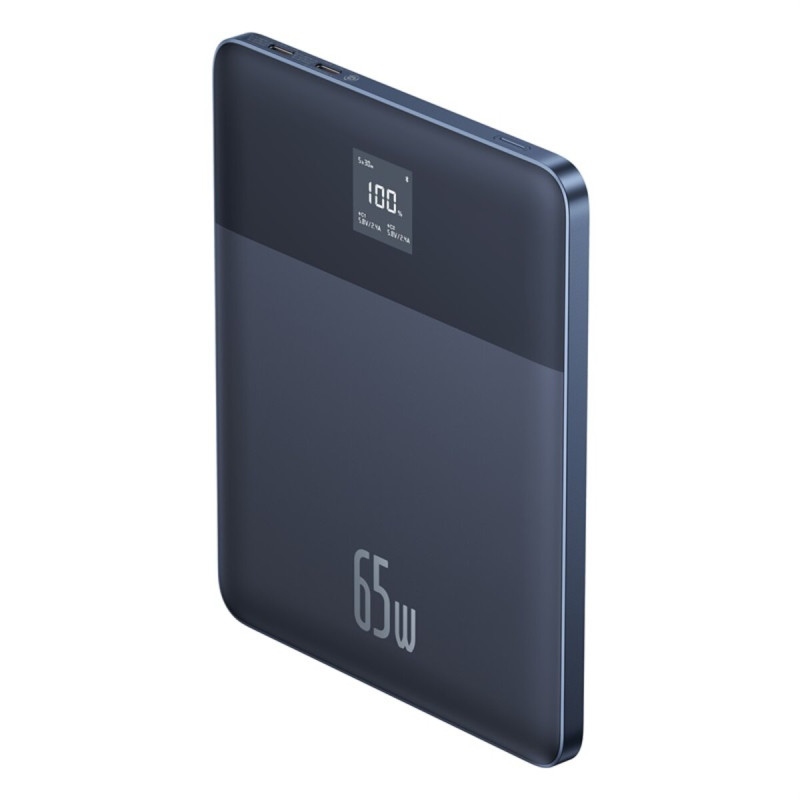 Зовнішній акумулятор Baseus Blade2 Fast-Charging Power Bank with Digital Display Intelligent Edition 12000mAh 65W Mariana Blue  (with Baseus Mini Whit