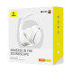 Бездротові навушники Baseus Bowie H1 Pro Noise-Cancellation Wireless Headphones Moon White