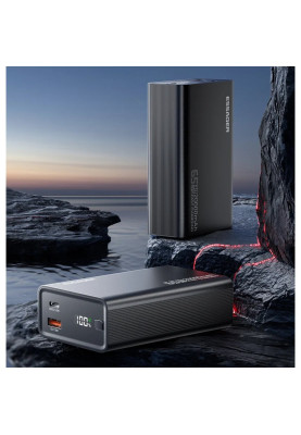 Зовнішній акумулятор ESSAGER EDY65-LD01-Z 20000 mAh 65W black