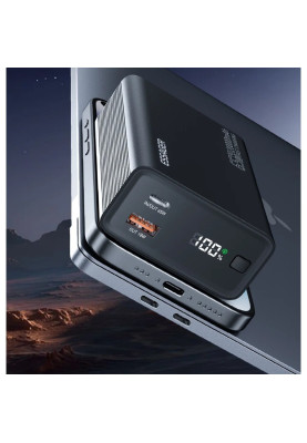 Зовнішній акумулятор ESSAGER EDY65-LD01-Z 20000 mAh 65W black