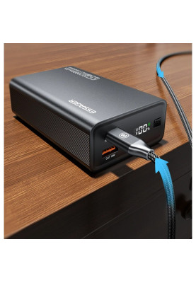 Зовнішній акумулятор ESSAGER EDY65-LD01-Z 20000 mAh 65W black