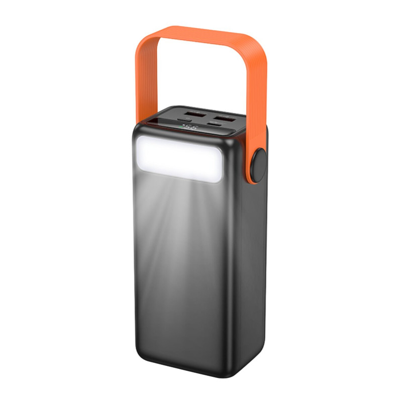 Зовнішній акумулятор BOROFONE BJ66 Magnifico 22.5W+PD20W fully compatible power bank (40000mAh) Black