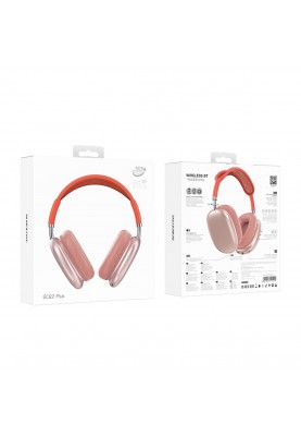 Навушники BOROFONE BO22 Plus Elegant BT headphones Pink