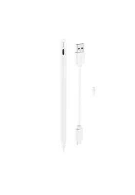 Стилус HOCO GM112 Intelligent anti-lost active capacitive pen with digital display pad dedicated White