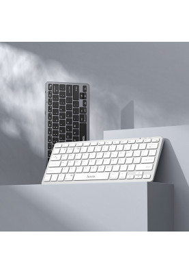 Клавіатура HOCO GM32 Wisdom wireless dual-mode keyboard(english version) Silver