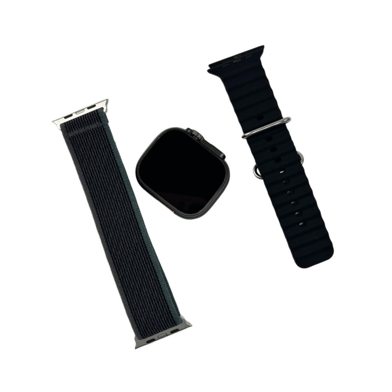 Смарт-годинник HK 10 Ultra 3 IP67+Amoled All Black