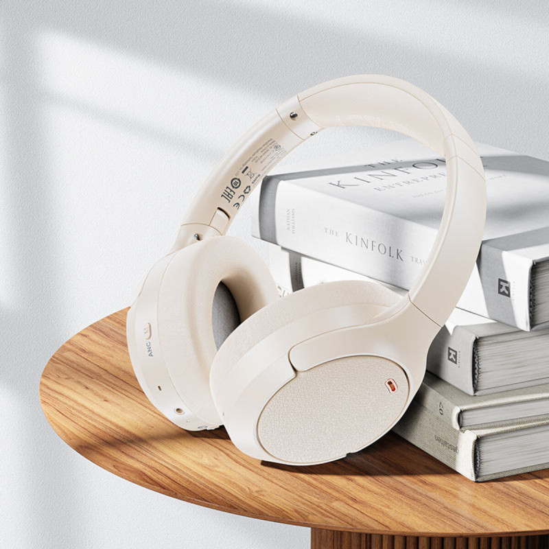 Бездротові навушники ACEFAST H6 active noise reduction wireless headset White