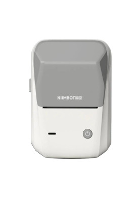 Термопринтер для друку наклейок NIIMBOT B1 Grey