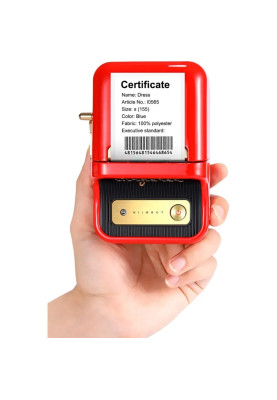 Термопринтер для друку наклейок NIIMBOT B21S Red