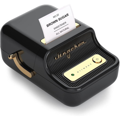 Термопринтер для друку наклейок NIIMBOT B21S  Black