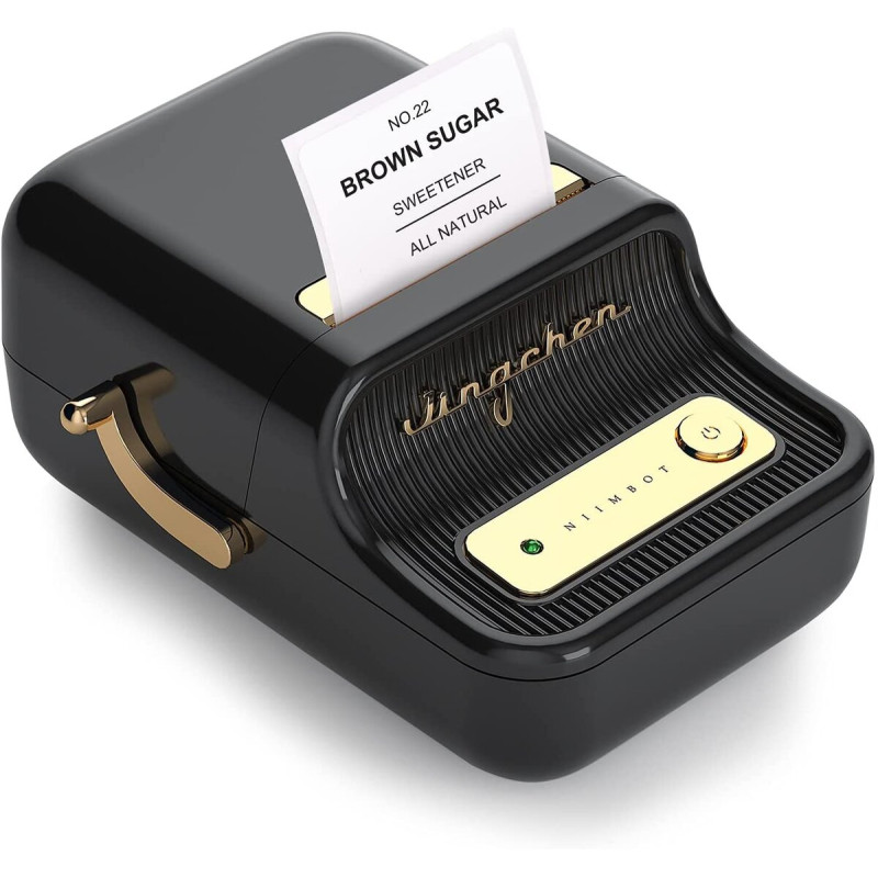 Термопринтер для друку наклейок NIIMBOT B21S  Black
