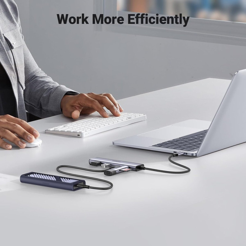 USB-хаб UGREEN 4-Port USB-C Hub
