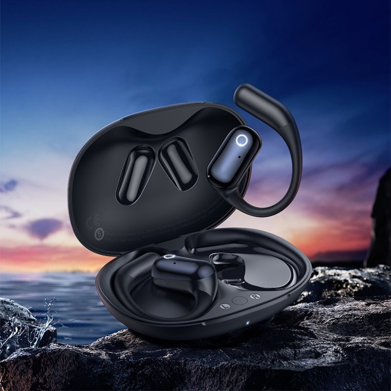 Бездротові навушники HOCO EA6 Melody open true wireless BT headset Black