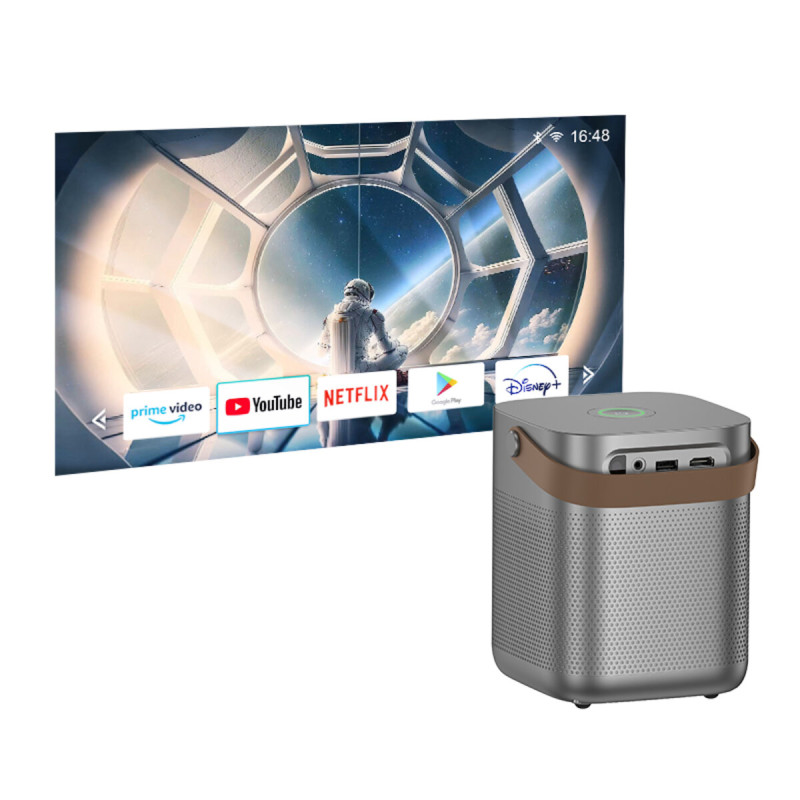 Проектор HOCO DT4 Smart full autofocus projector (720P Android version) EU