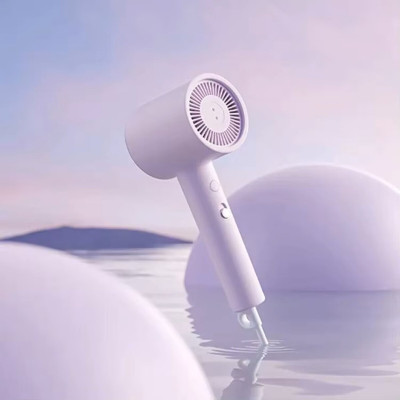Фен Xiaomi Mijia negative ion hair dryer H301 Purple + (перехідник на EU розетку)