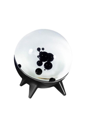 Ферофлюїдна музична лампа Ferrofluid Music Rhythm Lamp Sound Sensitive Magnetic Fluid Black