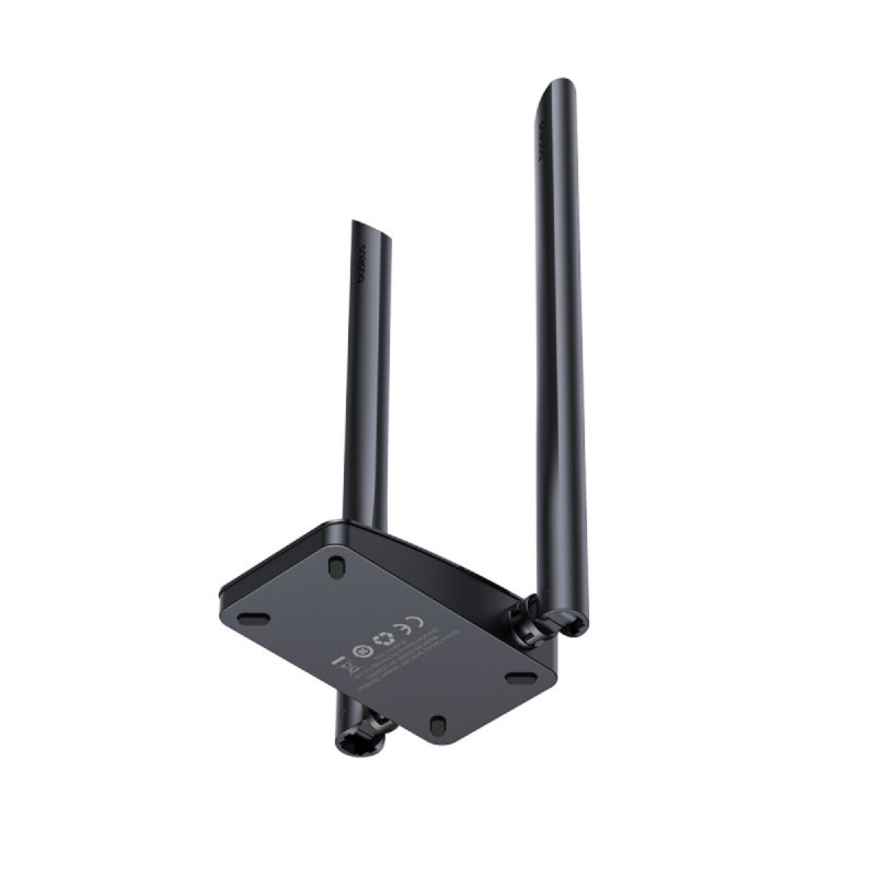 Адаптер Baseus FastJoy Series WiFi Adapter 1800Mbps（External Antenna）Cluster Black