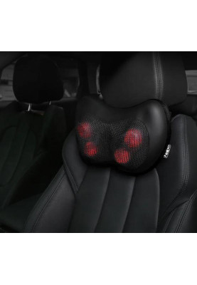 Масажер NAIPO MGP-129A Shiatsu Pillow Massager with Heat for Back and Neck Black