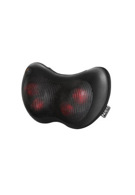 Масажер NAIPO MGP-129A Shiatsu Pillow Massager with Heat for Back and Neck Black