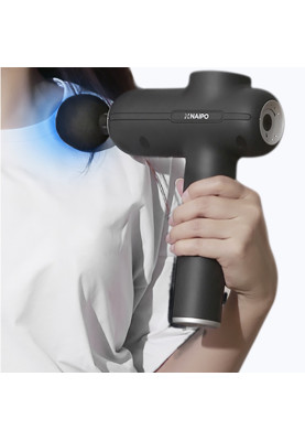 Перкусійний масажер NAIPO MGG-2103 Massage Gun Black