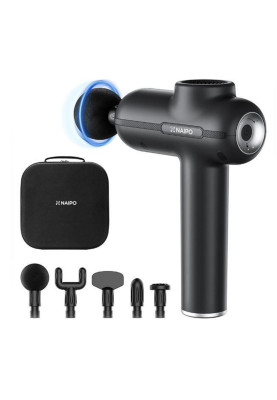 Перкусійний масажер NAIPO MGG-2103 Massage Gun Black