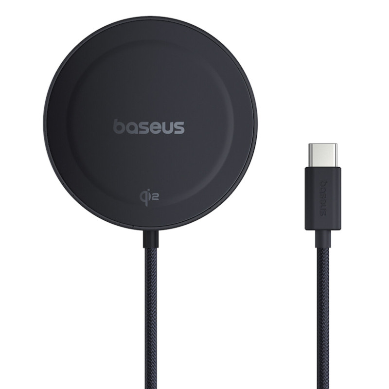 Бездротовий зарядний пристрій Baseus Simple Mini4 Magnetic Wireless Charging Stand 15W Universal Explorer Edition Cosmic Black