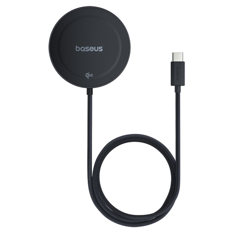 Бездротовий зарядний пристрій Baseus Simple Mini4 Magnetic Wireless Charging Stand 15W Universal Explorer Edition Cosmic Black