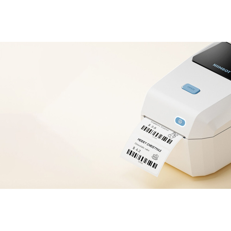 Термопринтер для друку наклейок NIIMBOT K3 Lvory White (1AE0F271605)