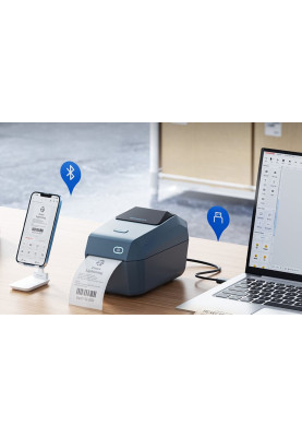 Термопринтер для друку наклейок NIIMBOT K3_W Space Blue (1AE10121608)