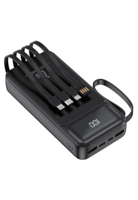 Зовнішній акумулятор WUW Y200 (22.5W PD) 20000mAh Black