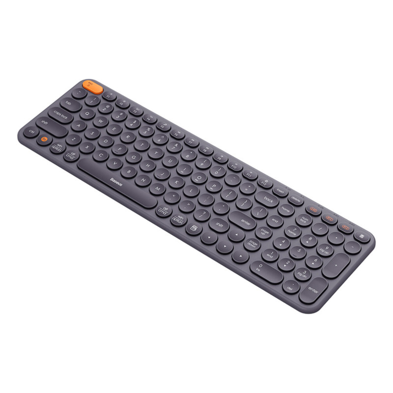 Клавіатура Baseus K01B Wireless Tri-Mode Keyboard Frosted Gray