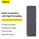 Клавіатура Baseus K01B Wireless Tri-Mode Keyboard Frosted Gray