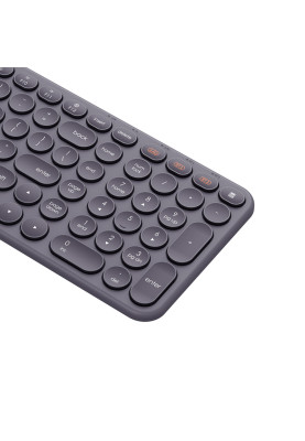 Клавіатура Baseus K01B Wireless Tri-Mode Keyboard Frosted Gray