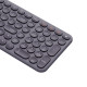 Клавіатура Baseus K01B Wireless Tri-Mode Keyboard Frosted Gray