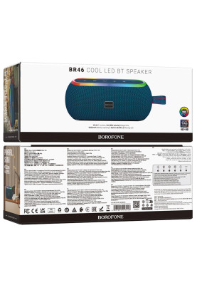 Портативна колонка BOROFONE BR46 Delight sports BT speaker Navy Blue