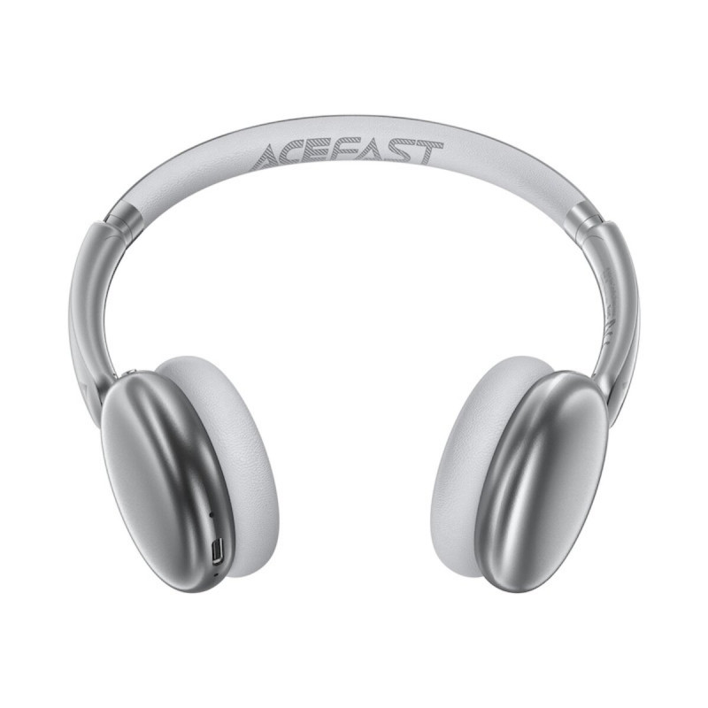 Бездротові навушники ACEFAST H8 active noise cancelling wireless headset Silver