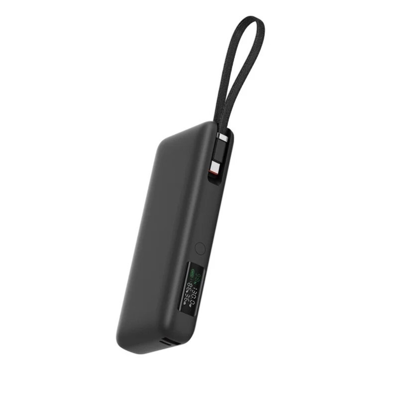 Зовнішній акумулятор ACEFAST M22 PD130W power bank with cable 20000mAh Black