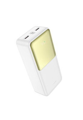 Зовнішній акумулятор HOCO J136B Sirui 22.5W+PD20W fully compatible power bank (30000mAh) White