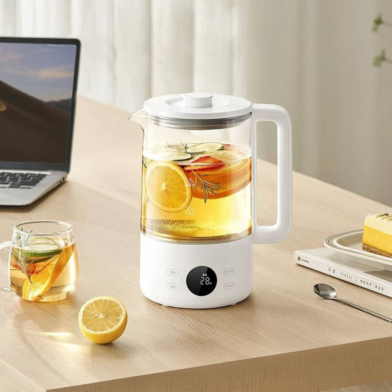 Заварювальний чайник Xiaomi Mijia Smart Multifunctional Health Kettle S1 + (перехідник на EU розетку)