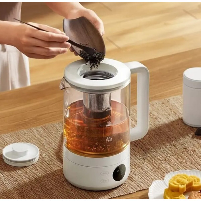 Заварювальний чайник Xiaomi Mijia Smart Multifunctional Health Kettle S1 + (перехідник на EU розетку)
