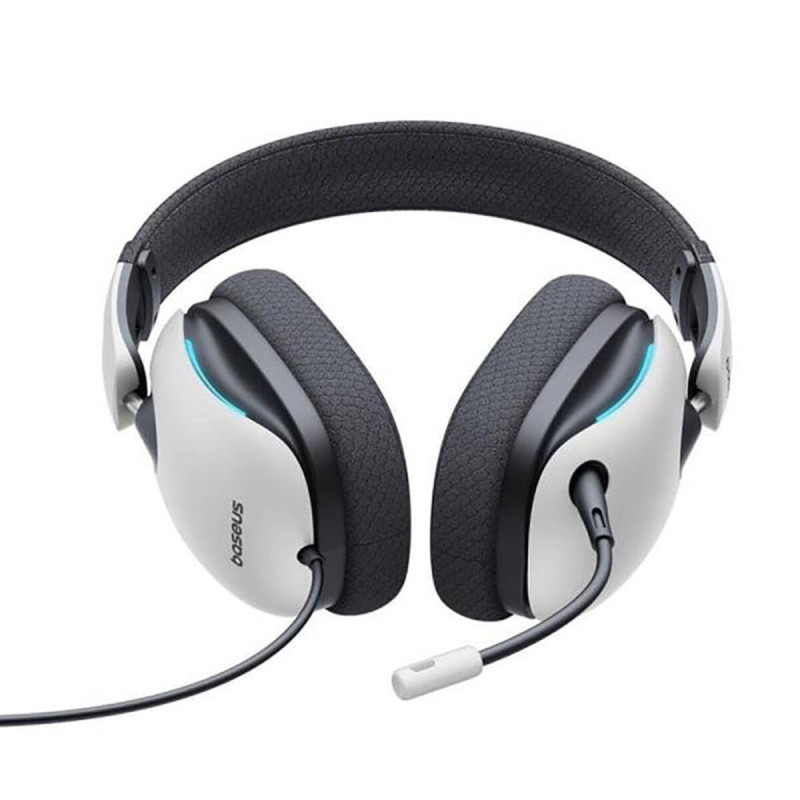 Бездротові навушники Baseus GoPlay 1 Max Gaming Wired Headphones OS Moon White