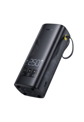 Автомобільний насос Baseus SuperMini Mega Series Double Cylinder Air Inflator Cluster Black