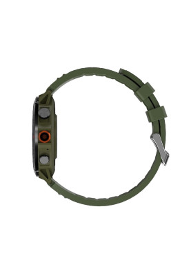 Смарт-годинник W&O IWO X22 IP68 Army Green
