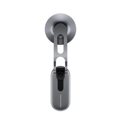 Автотримач для телефона Baseus T-Space Series Folding Metal Car Mount Magnetic Phone Holder Frost Silver