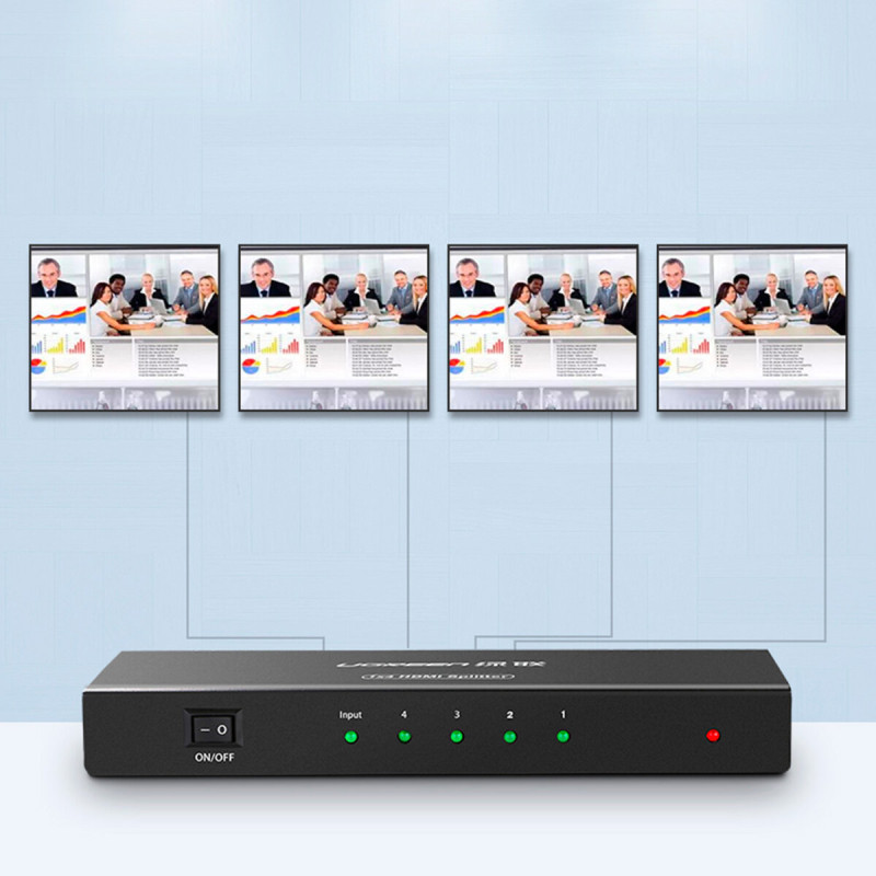 Сплітер UGREEN HDMI Splitter 1 In 4 Out EU