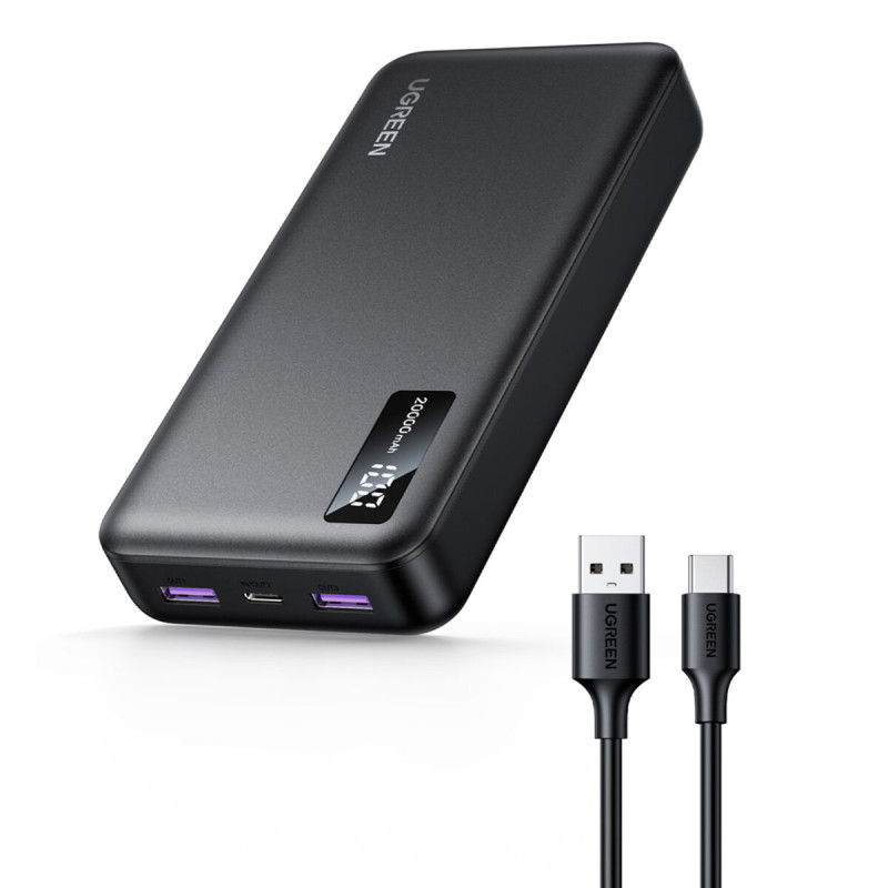 Зовнішній акумулятор UGREEN PB312 20000mAh PD 20W