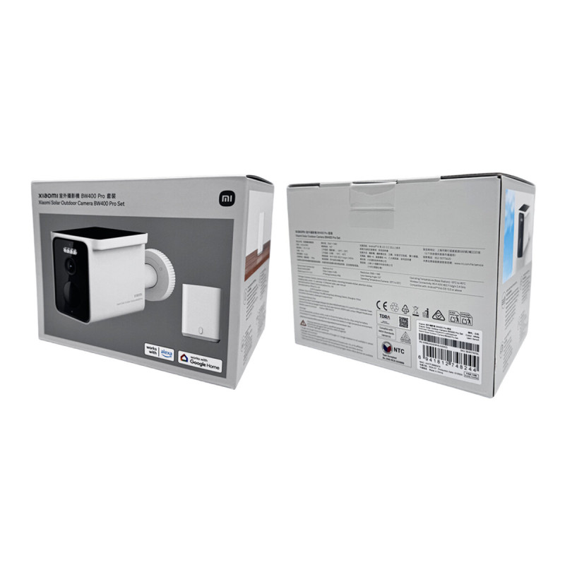 IP-камера відеоспостереження Xiaomi Solar Outdoor Camera BW400 Pro Set