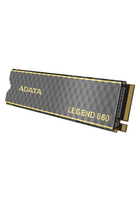 Накопичувач SSD M.2 ADATA LEGEND 860 500 GB 2280 PCIe Gen 4x4 3D NAND Read/Write: 5000/3000 MB/sec
