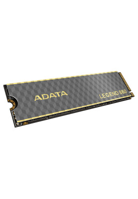 Накопичувач SSD M.2 ADATA LEGEND 860 500 GB 2280 PCIe Gen 4x4 3D NAND Read/Write: 5000/3000 MB/sec