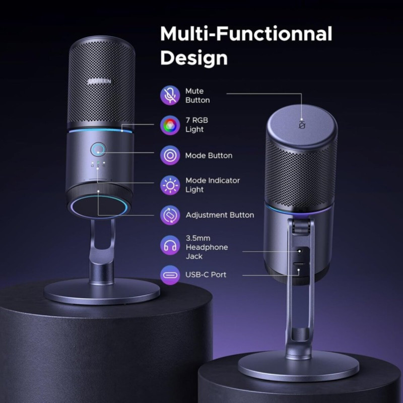 Мікрофон UGREEN USB desktop microphone